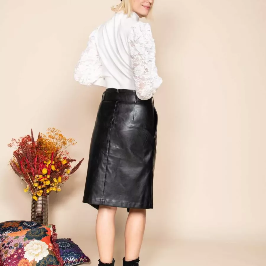 Jupe Faux Cuir