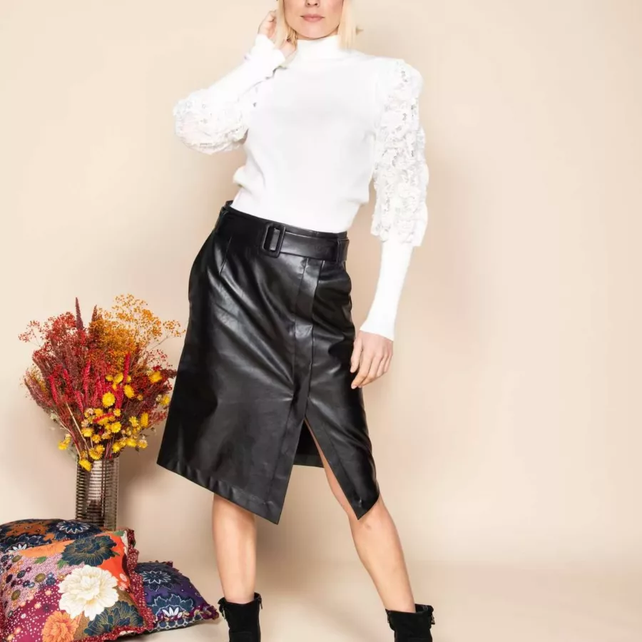 Jupe Faux Cuir