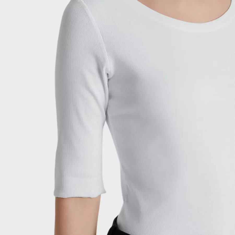 Haut en coton blanc