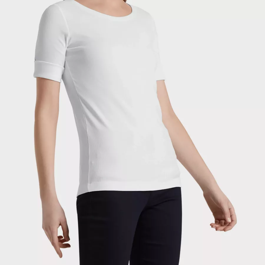 Haut en coton blanc