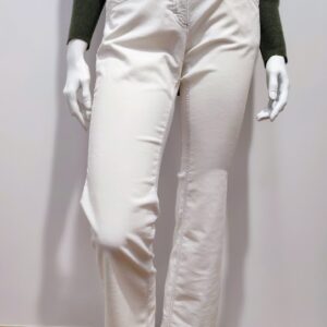 Pantalon large velours blanc