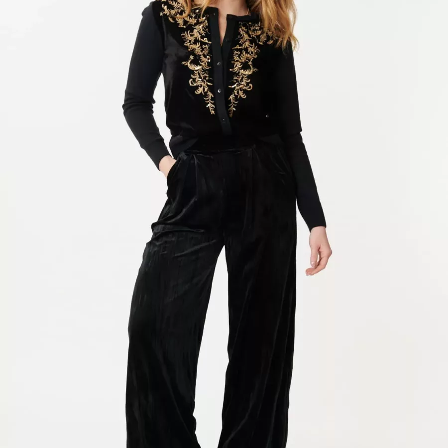 Pantalon Habillé Velours
