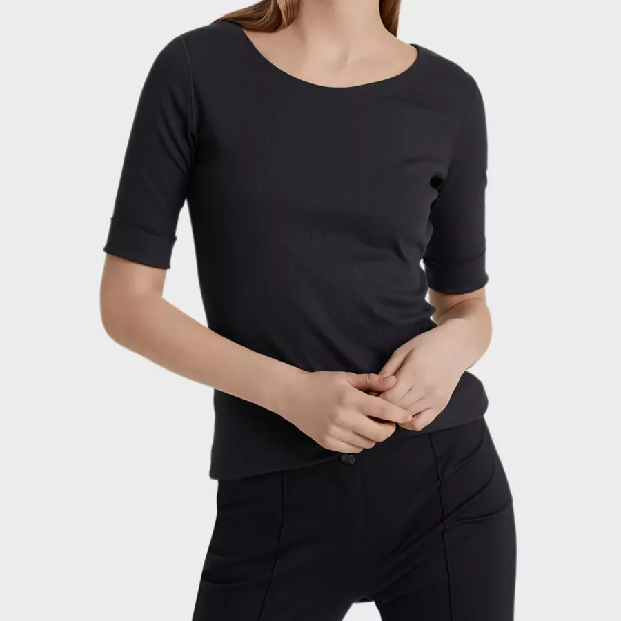 Haut en coton noir