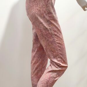 Jeans imprimé rose