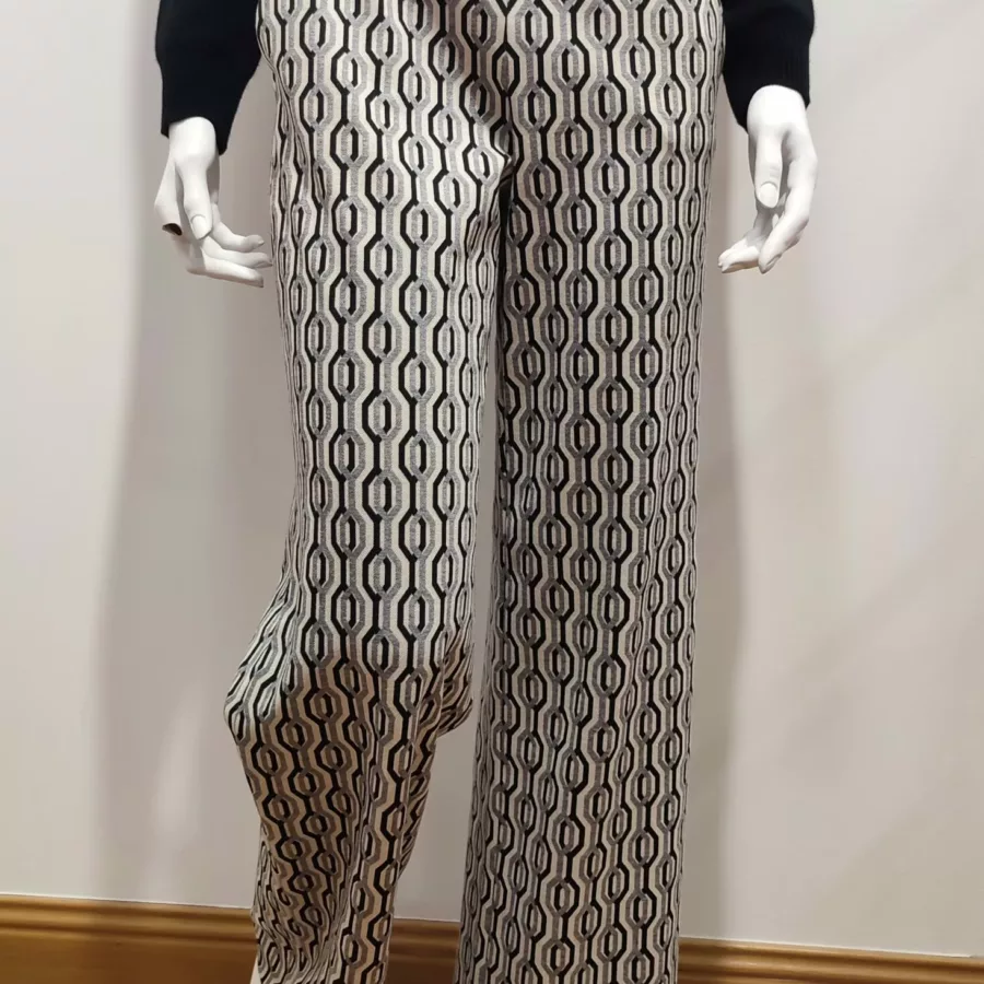 Pantalon Droit imprimé