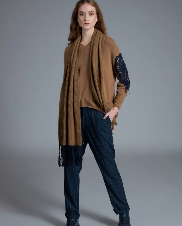 Pantalon Chic à rayures