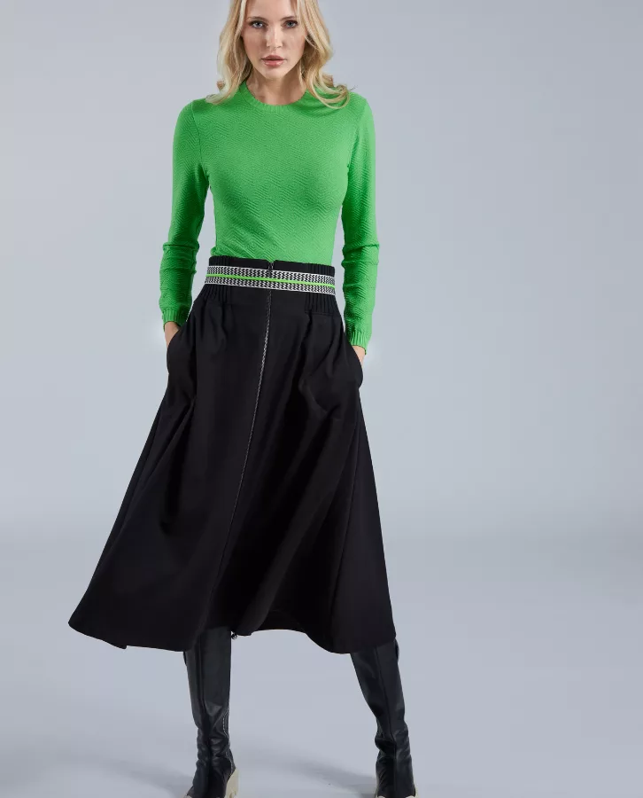 Sous-pull maille en relief