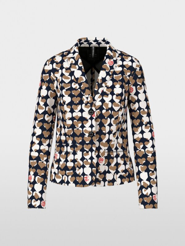 Blazer imprimé coeurs – Image 7