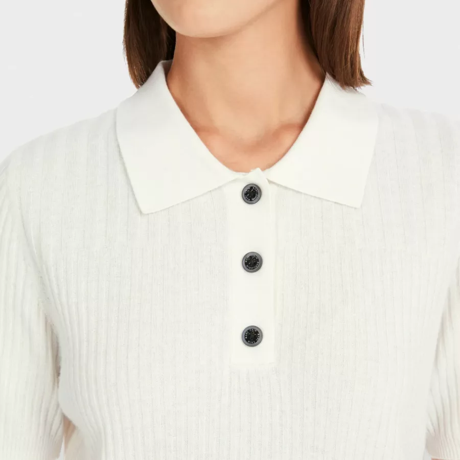 Polo côtelé