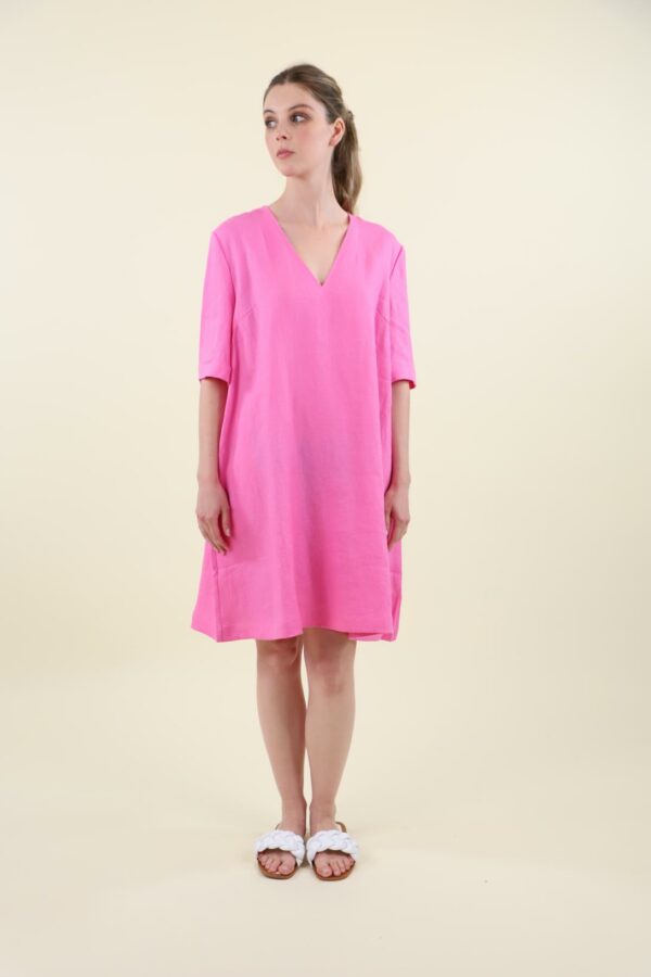 Robe lin 3 coloris – Image 2
