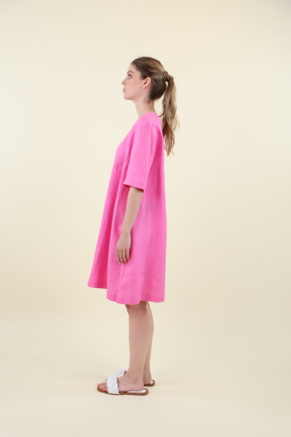 Robe lin 3 coloris – Image 3