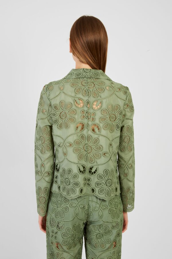 Veste Dentelle verte – Image 5