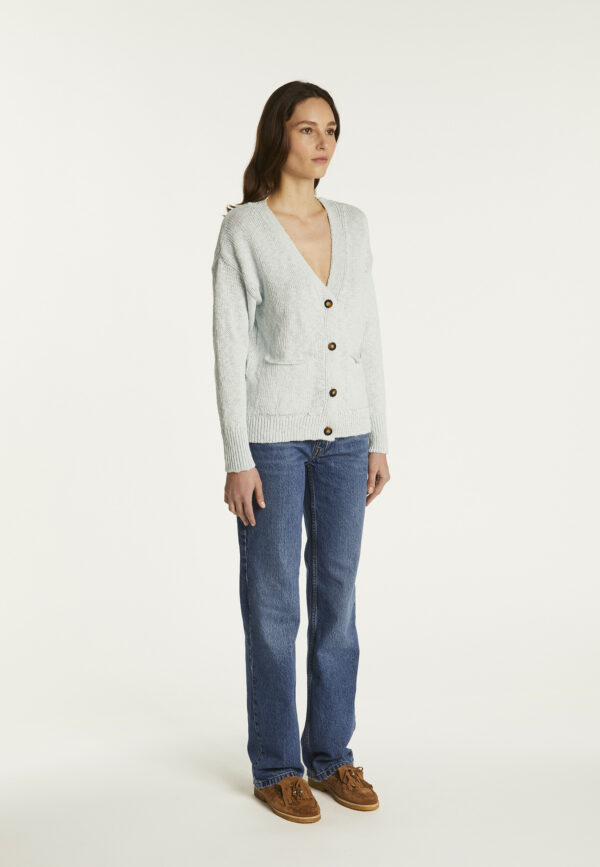 Gilet bleu clair – Image 3