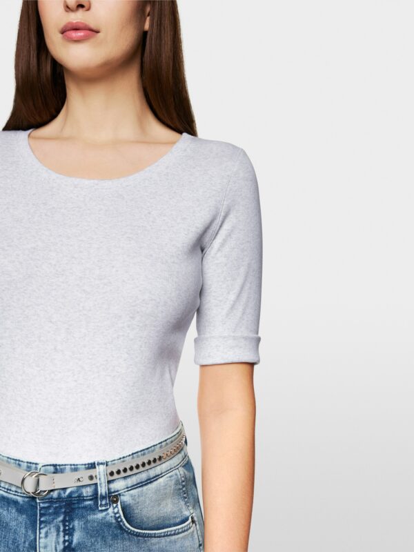 Haut en coton gris – Image 2