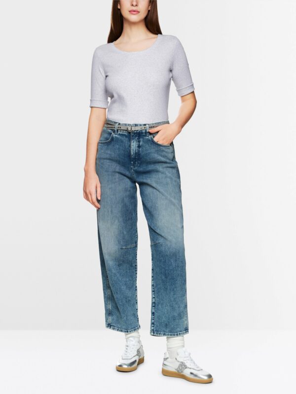 Haut en coton gris – Image 3