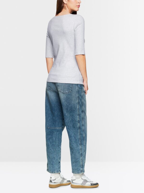 Haut en coton gris – Image 4