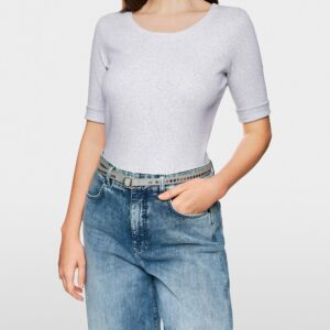 Haut en coton gris