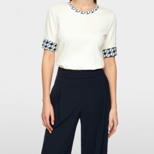 Haut en coton logo