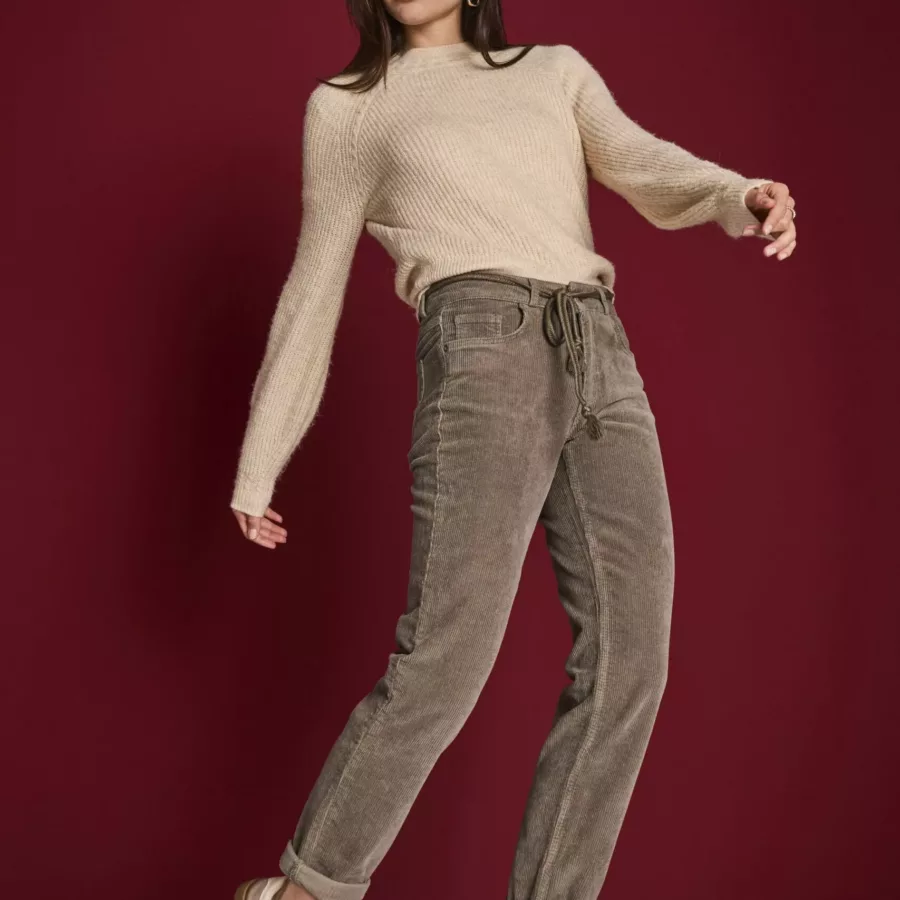 Parami Velours Taupe kaki