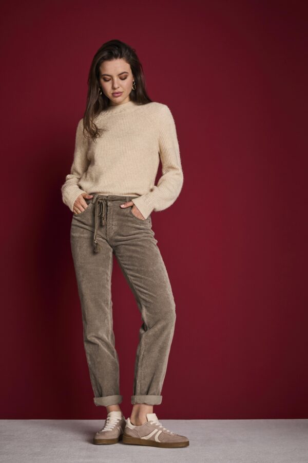Parami Velours Taupe kaki – Image 3
