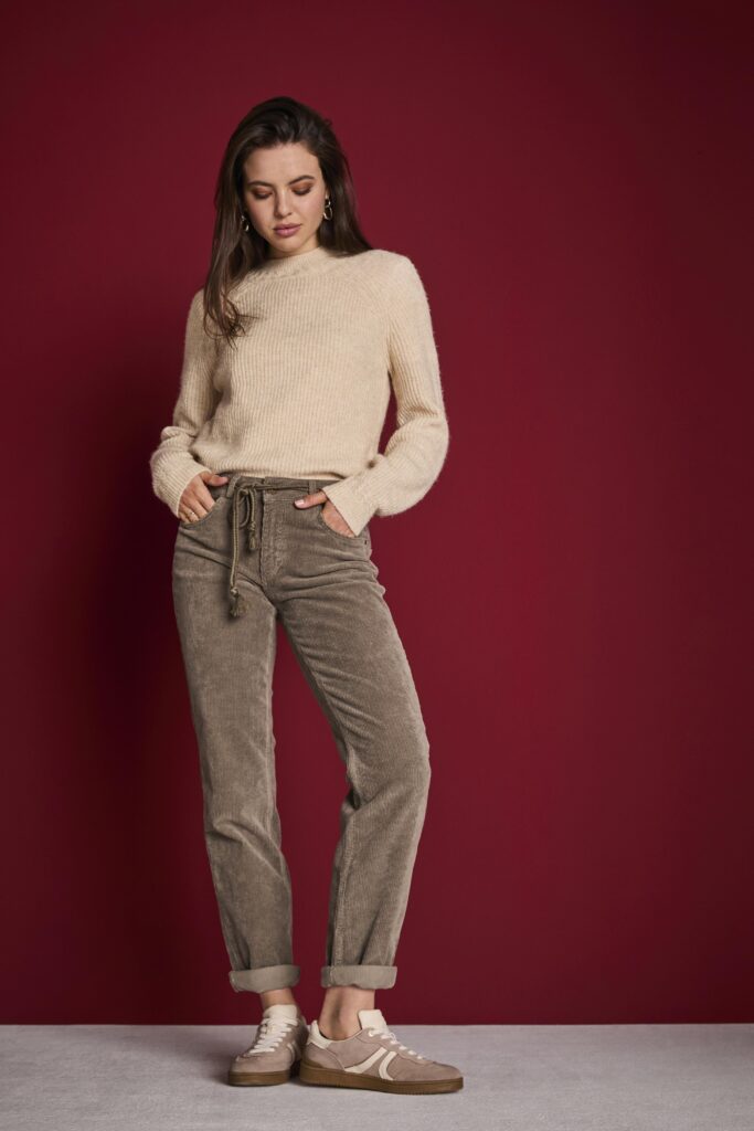 Parami Velours Taupe kaki – Image 3