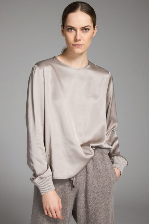 Haut Satin 2 coloris
