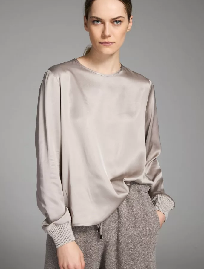 Haut Satin 2 coloris
