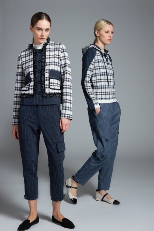 Veste Carreaux et rayures
