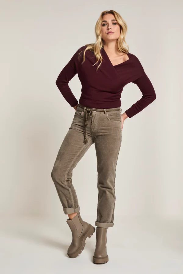 Parami Velours Taupe kaki – Image 5