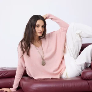 Pull Faustine Rose