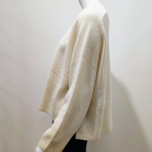 Pull écru 4 fils cachemire