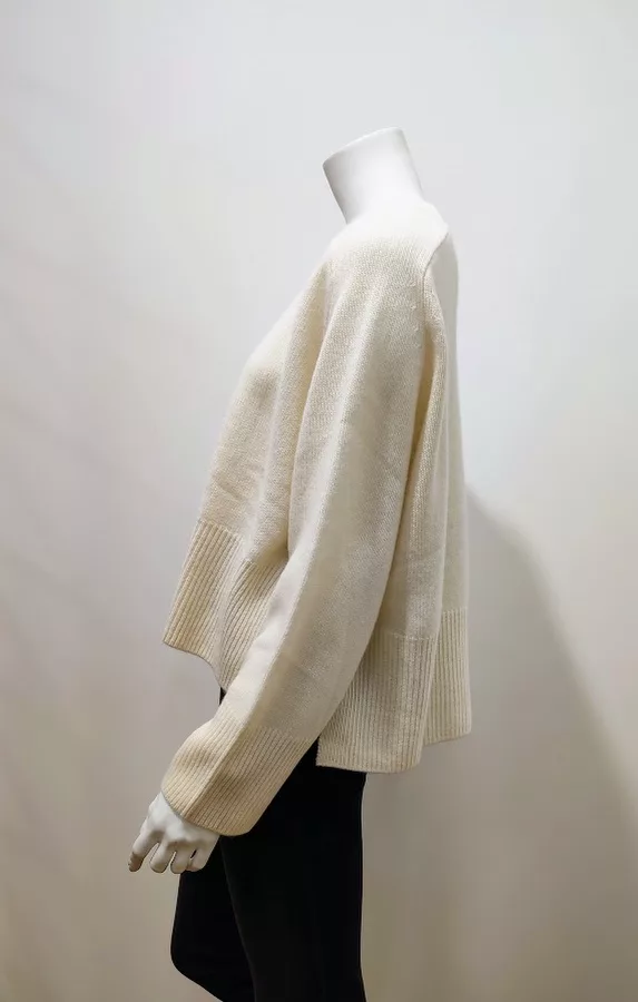 Pull écru 4 fils cachemire