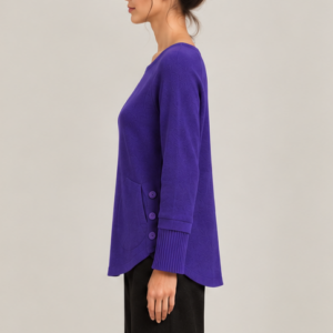 Pull Cachemire violet
