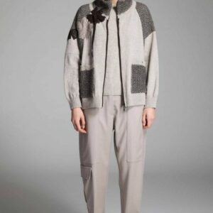 Cardigan laine et soie