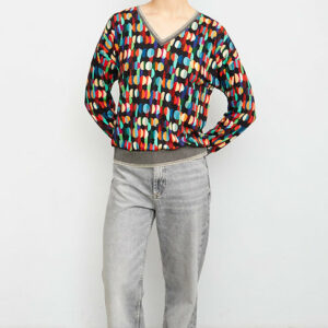 Haut à Pois Multicolores