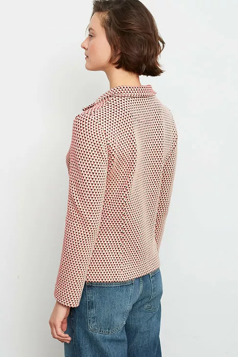 Veste imprimé graphique