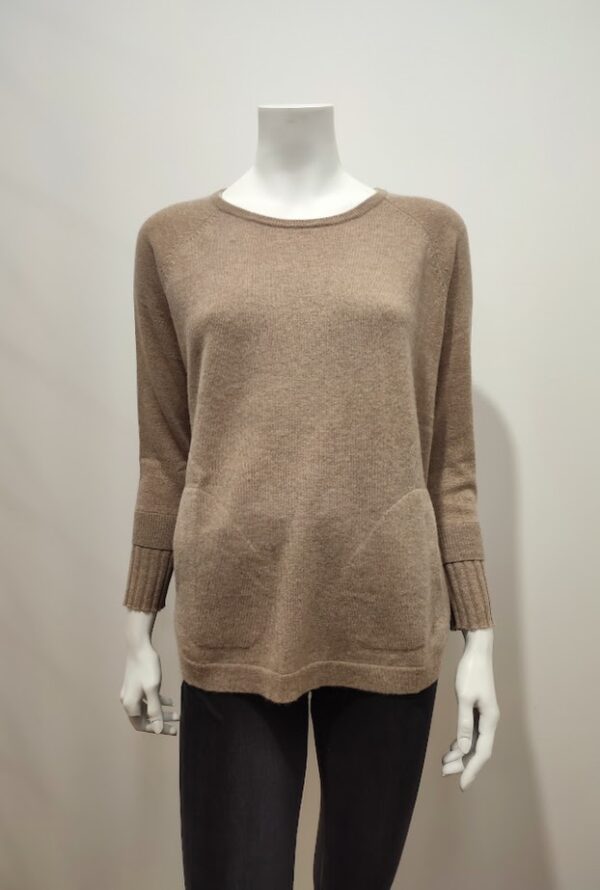 Cachemire oversize beige