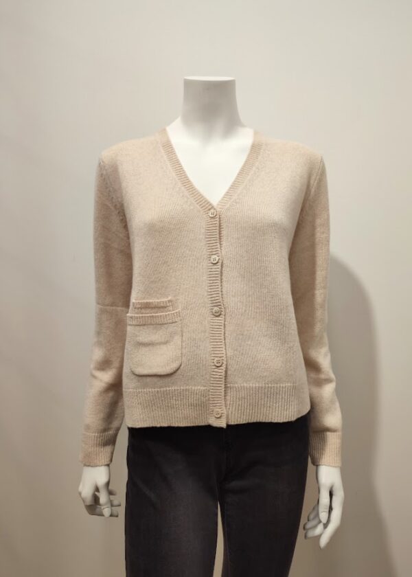 Gilet Beige 4 fils