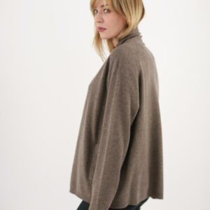 Gilet Cachemire beige