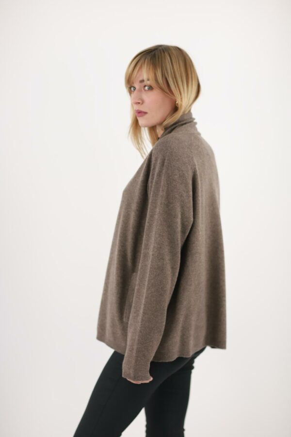 Gilet Cachemire beige – Image 2