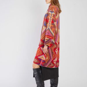 Manteau Imprimé marron