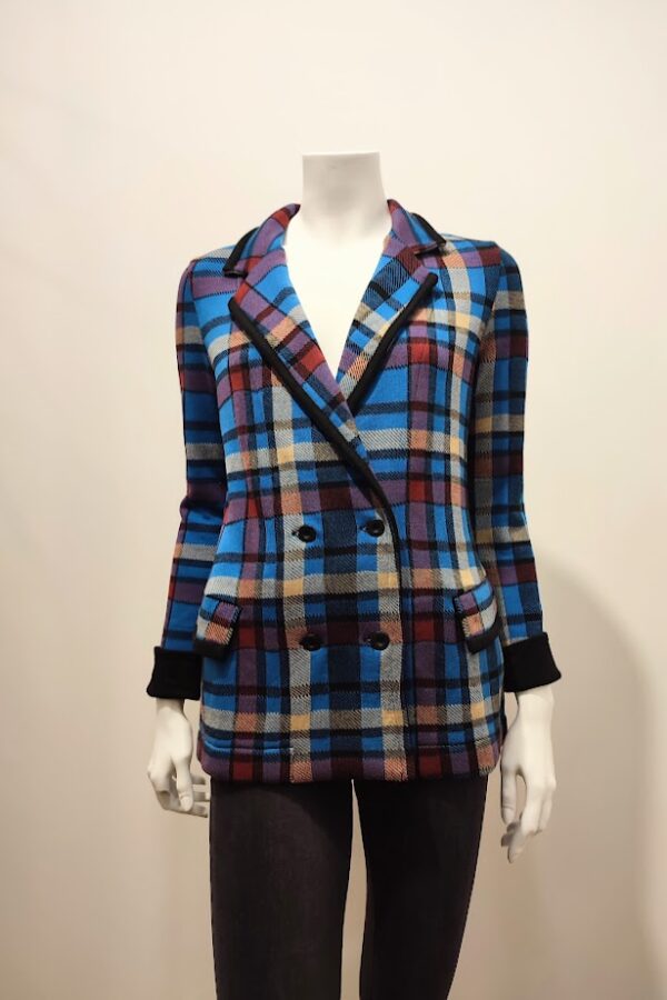 Veste à carreaux