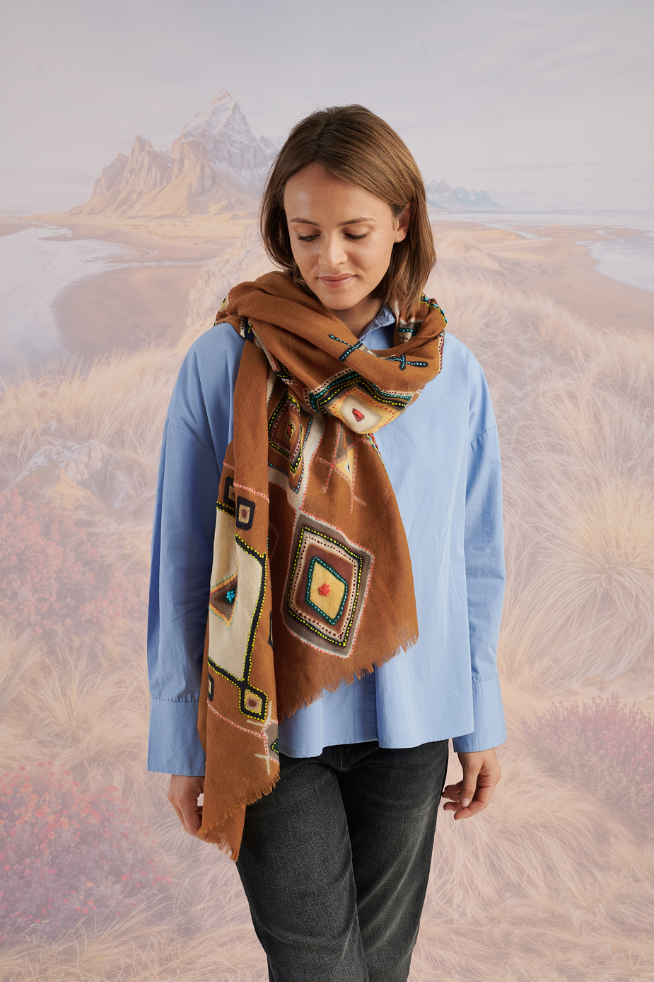 Echarpe Aspen Camel