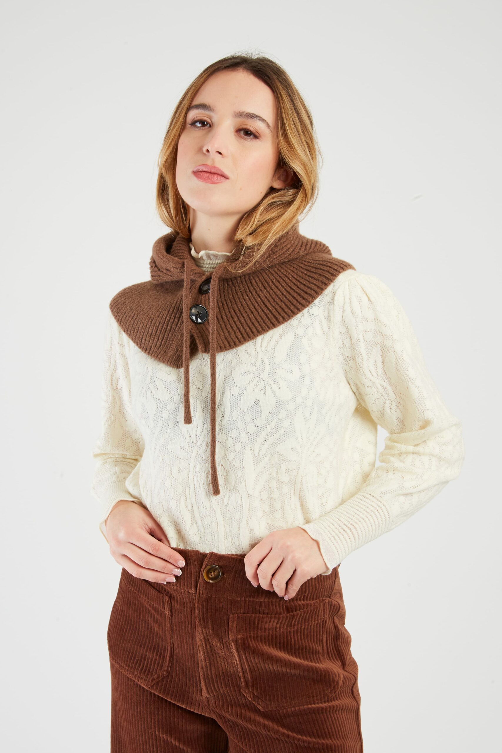 Cagoule marron ou Noire – Image 7