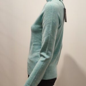 Col Roulé Turquoise