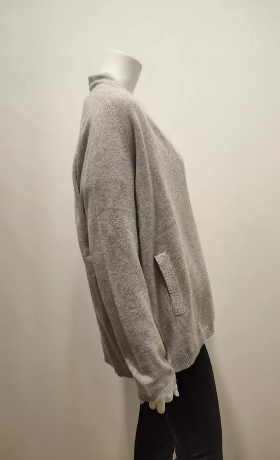 Gilet Cachemire gris