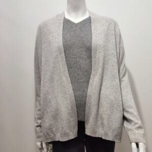 Gilet Cachemire gris
