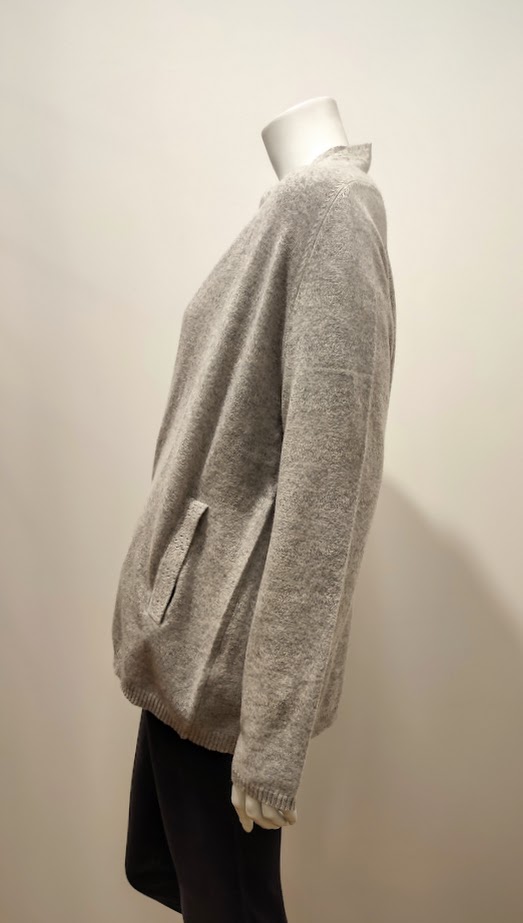Gilet Cachemire gris – Image 3