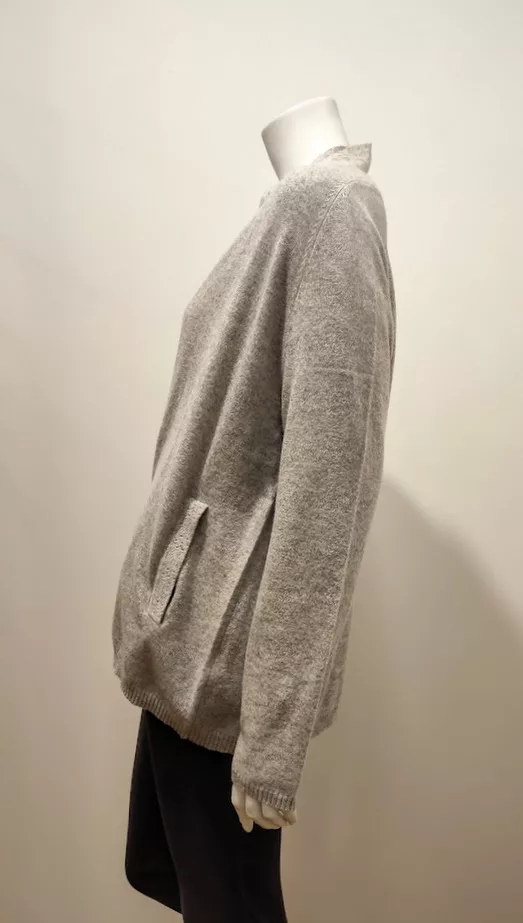 Gilet Cachemire gris – Image 3