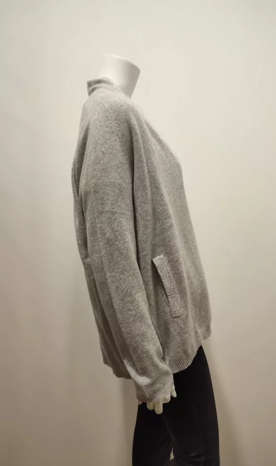 Gilet Cachemire gris